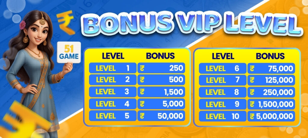 Bonuses Await You at 51 club Game